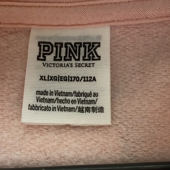 EUC - PINK Victoria Secret 3 quarter zip sweater - Picture 4 of 7